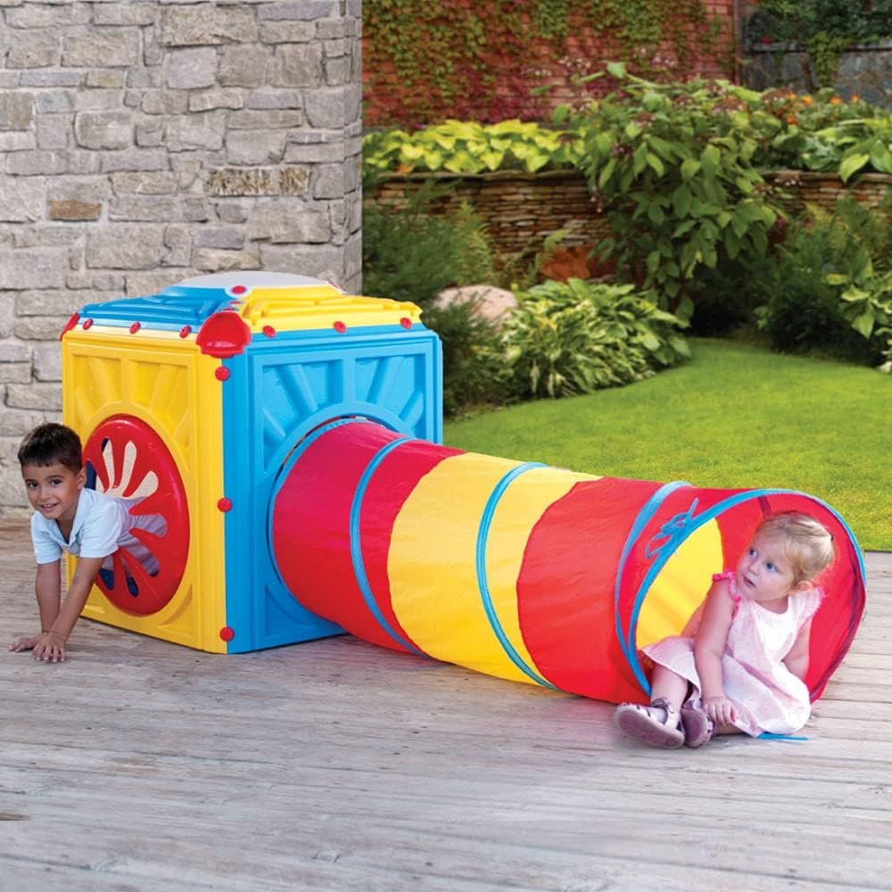 Cubo de atividades com túnel infantil Toy Delivery Aluguel de Brinquedos Ribeirao Preto 02